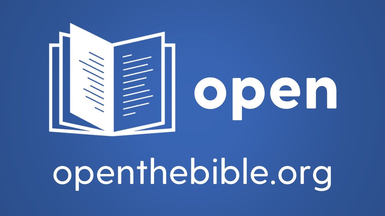 Open The Bible